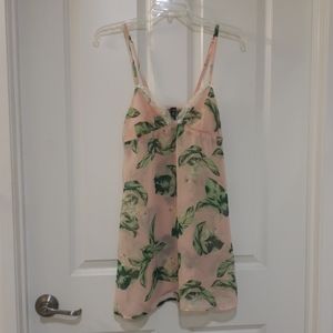 The webster flamingo sheer slip dress